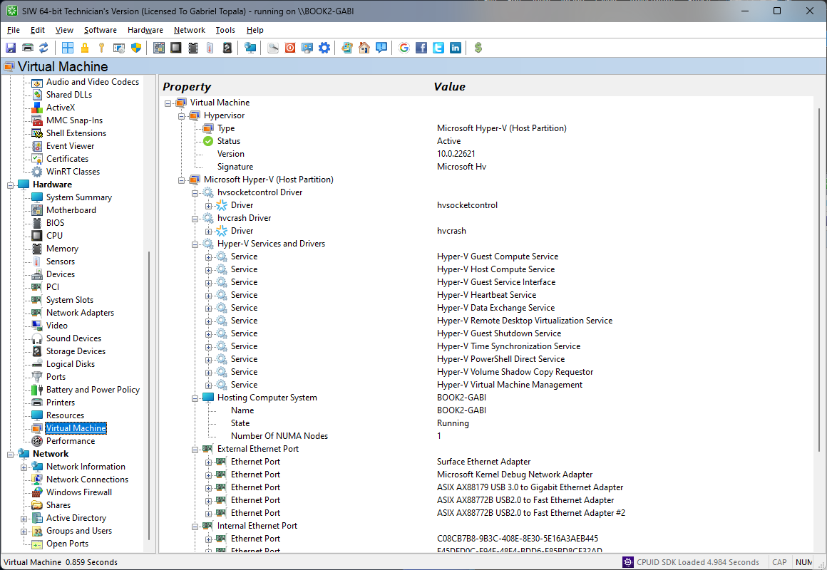 SIW | Virtual Machines